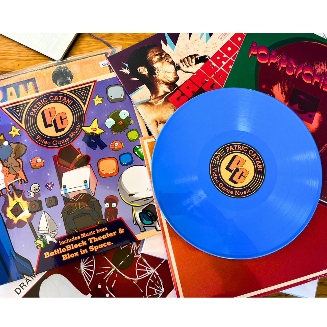 Patric Catani Video Game Music LP — THE BEHEMOTH STORE Patric Catani Video Game Music LP — THE BEHEMOTH STORE