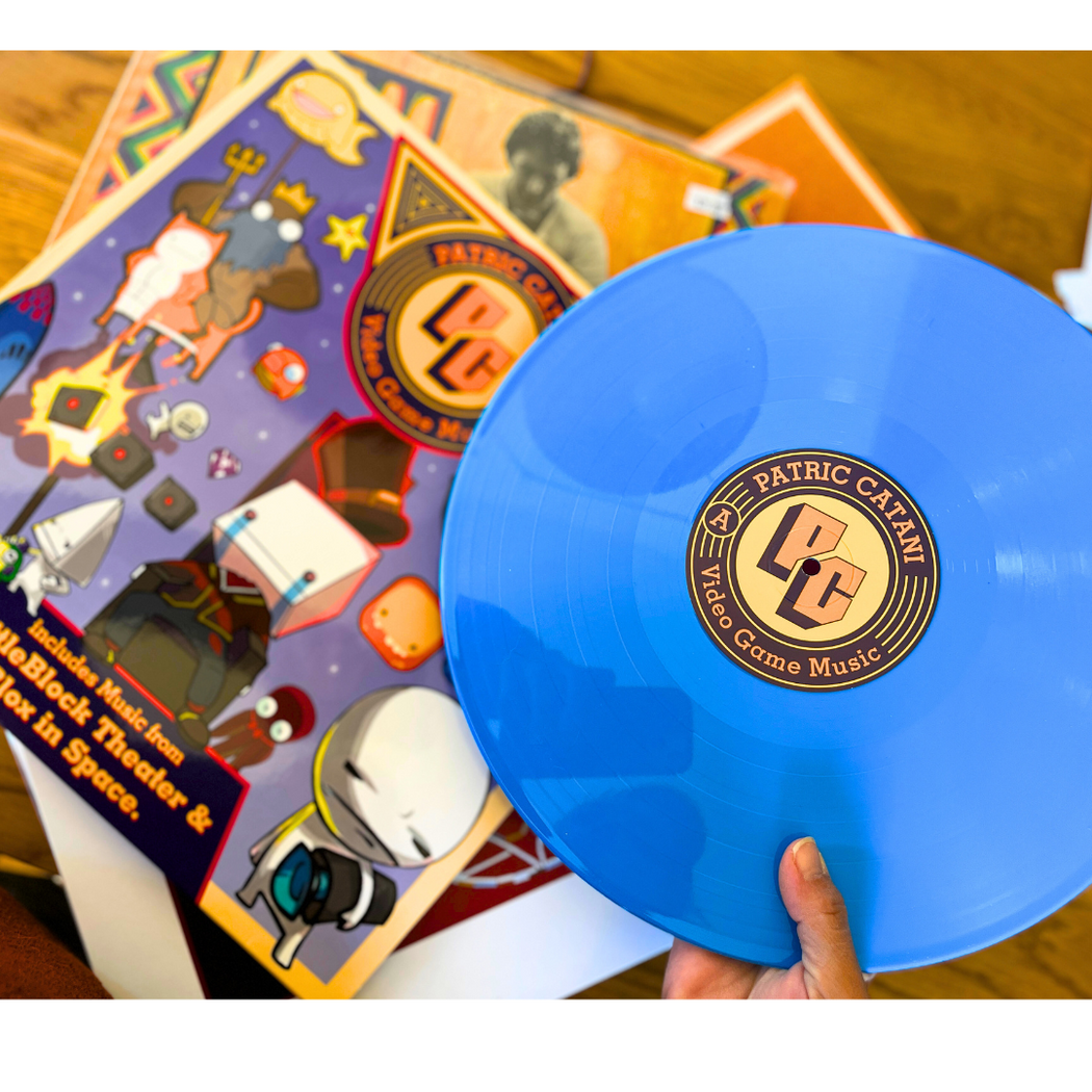 Patric Catani Video Game Music LP — THE BEHEMOTH STORE Patric Catani Video Game Music LP — THE BEHEMOTH STORE