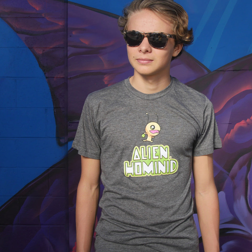 Alien Hominid T-Shirt ALIEN HOMINID (R) INVASION — THE BEHEMOTH STORE